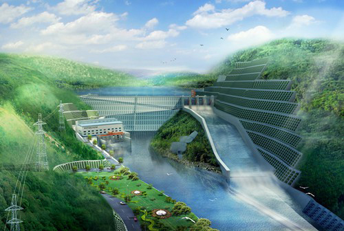 鹤岗老挝南塔河1号水电站项目